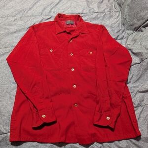 Pendleton Red Men's Shirt Jacket